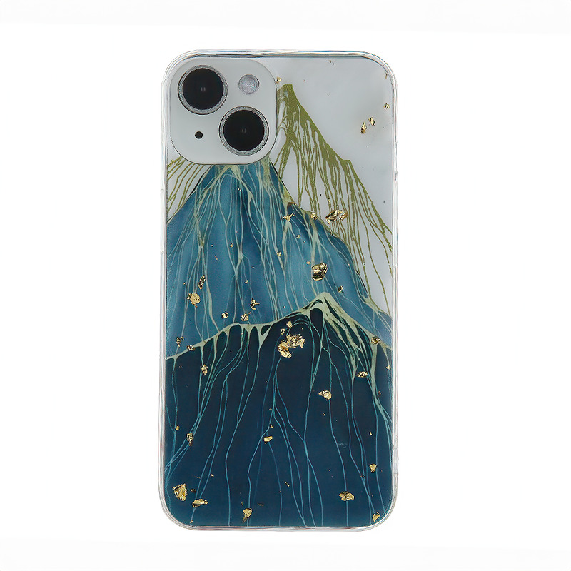 Gold Glam case for iPhone 12 / 12 Pro 6,1" mountain - Billede 4