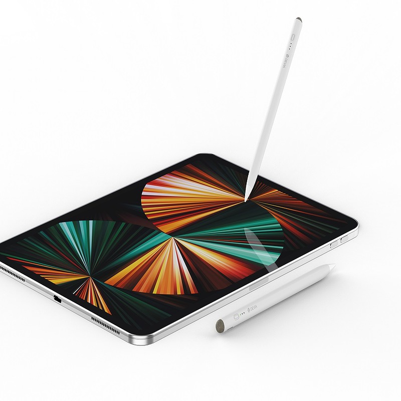 Devia iPad screen pencil for iPad / iPad Pro / iPad Air / Mini (since 2018 ) and all capacitive screens white - Billede 3