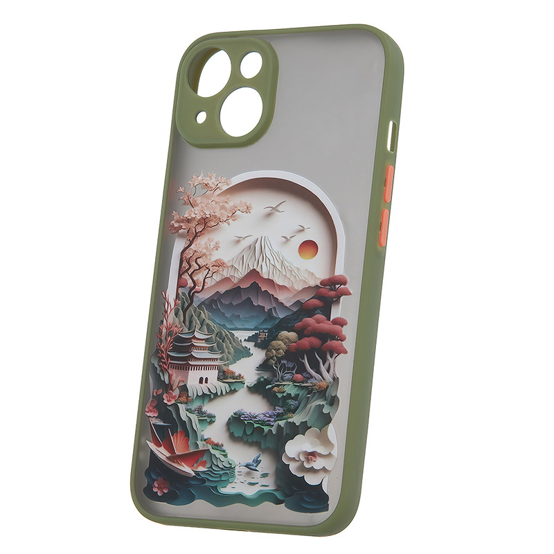 Ultra Trendy case for Samsung Galaxy S23 Travel green - Billede 2
