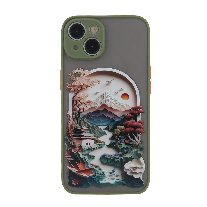 Ultra Trendy case for Samsung Galaxy S23 Travel green - Billede 4