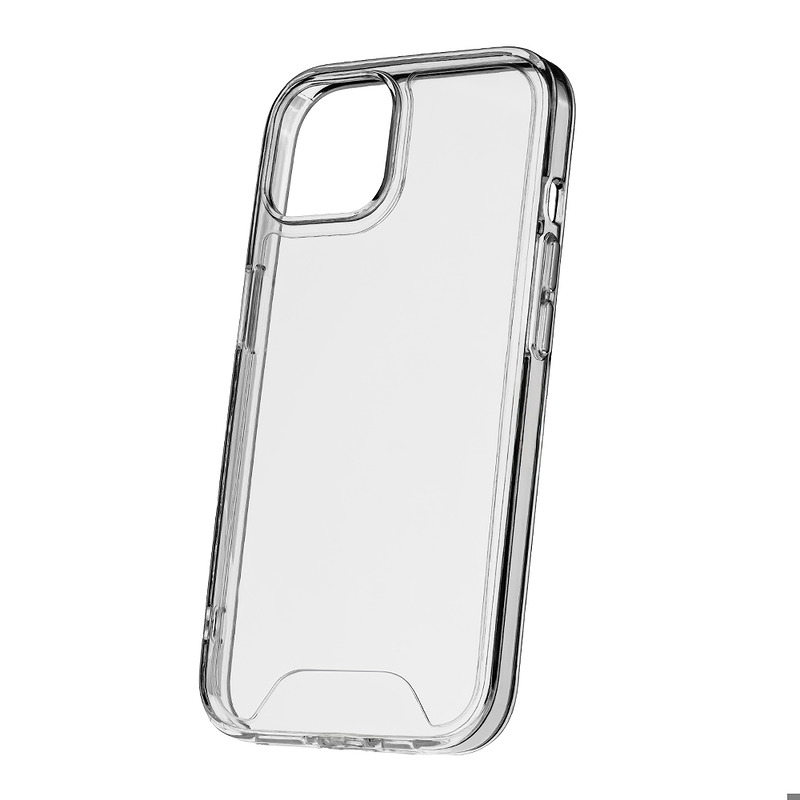 Hybrid Crystal case for iPhone X / XS transparent big hole - Billede 3