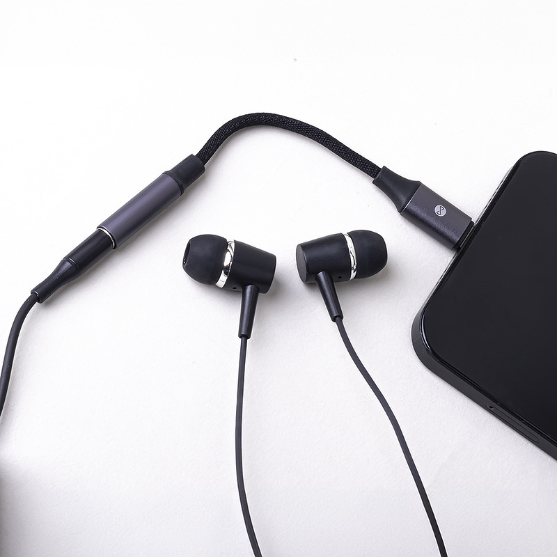 Forever adapter audio AJL-01 jack 3,5 mm - Lightning black - Billede 3