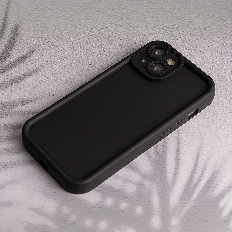 Rim TPU case for Samsung Galaxy S23 FE black - Billede 5