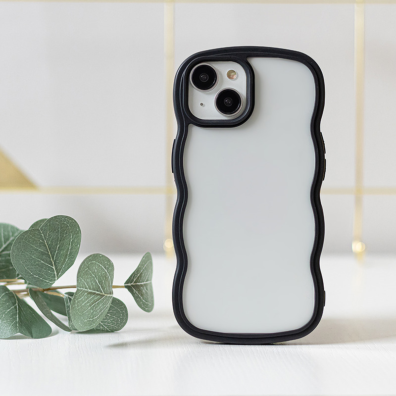 Wave case for iPhone 13 Pro 6,1" black - Billede 5