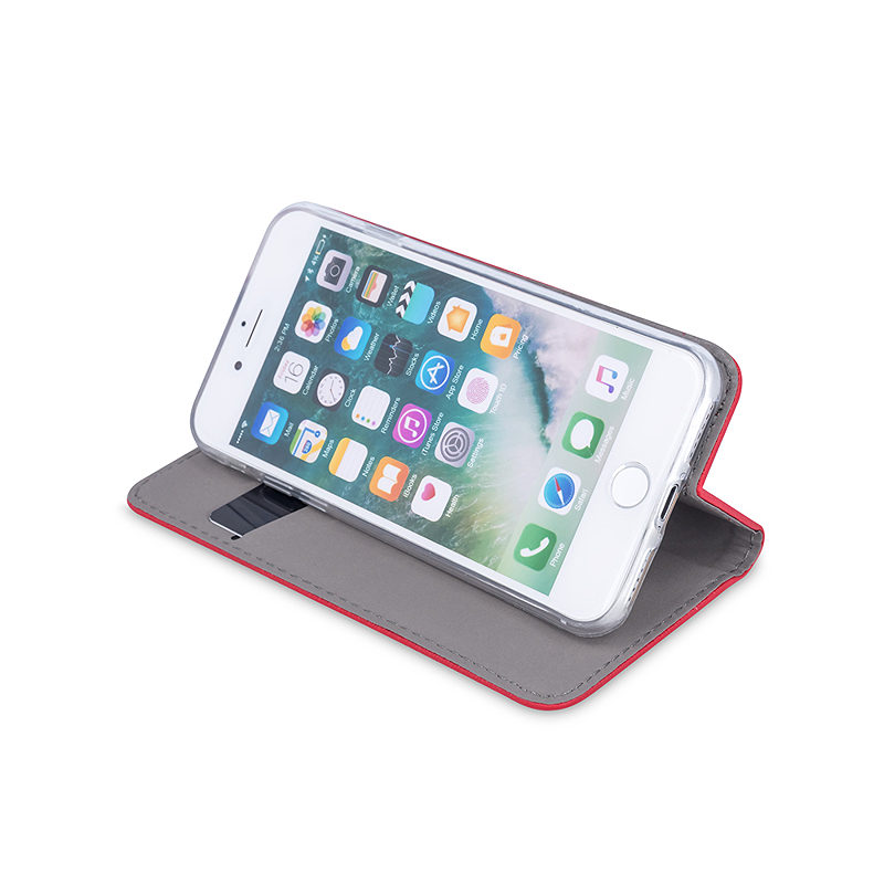 Smart Magnet case for Honor 200 Pro red - Billede 3