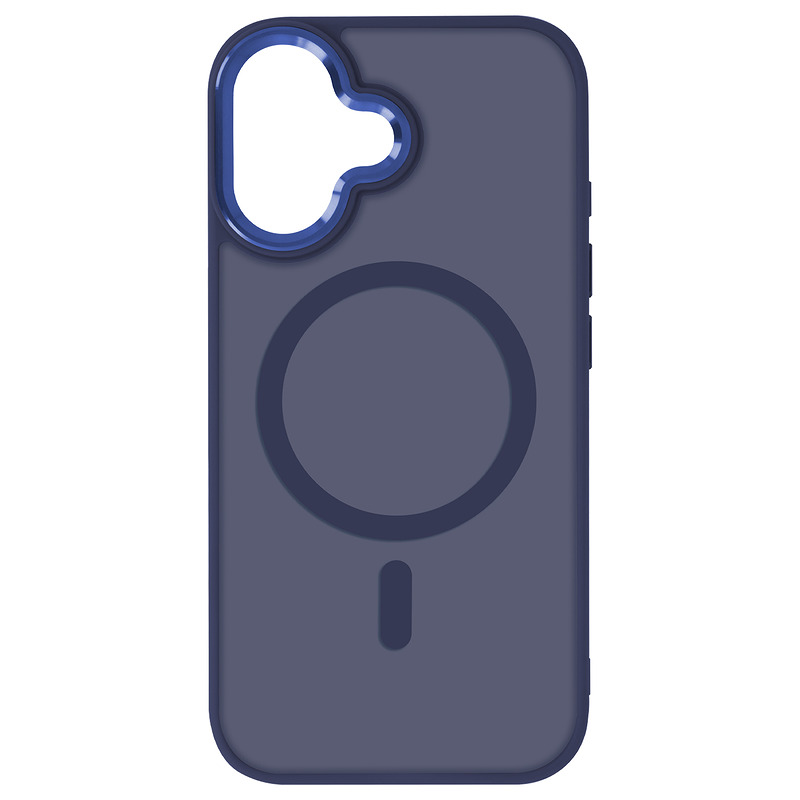 Frozen Mag case for iPhone 16 6,1" navy blue - Billede 3