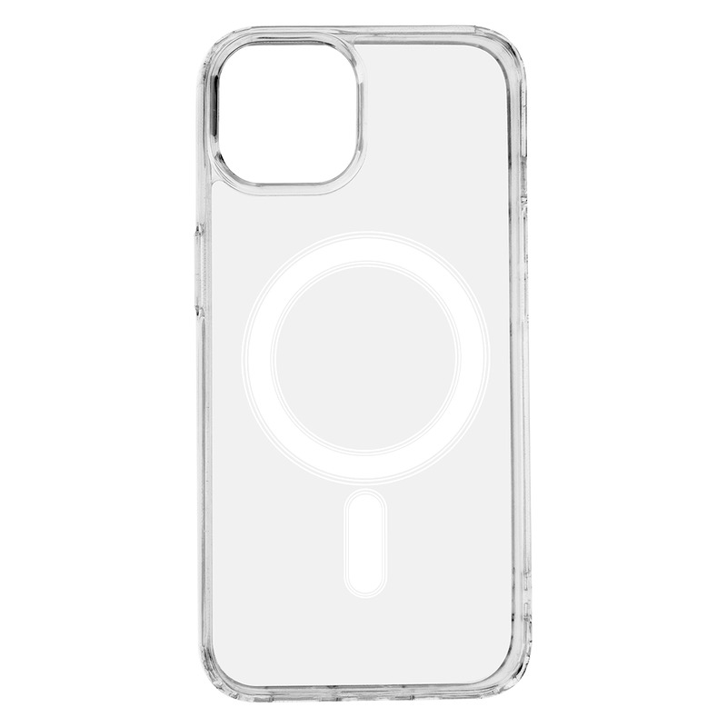 Anti Shock 1,5 mm Mag case for iPhone 13 6,1" transparent big hole - Billede 2