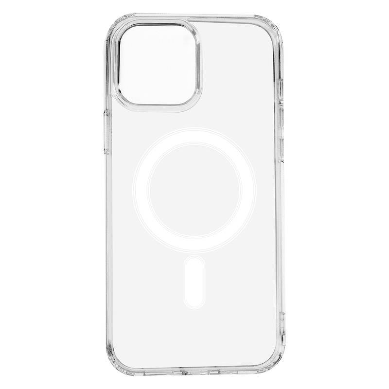 Anti Shock 1,5 mm Mag case for iPhone 13 Pro Max 6,7" transparent big hole - Billede 2