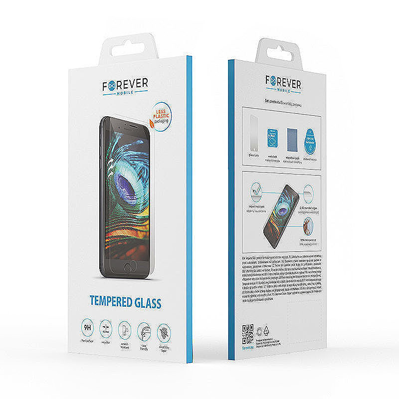 Forever tempered glass 2,5D for iPhone 16 6,1" / 15 6,1"