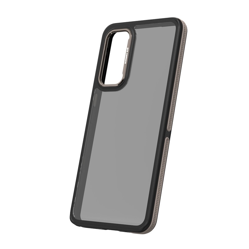 Crystal Black case for Samsung Galaxy M55 5G grey - Billede 3