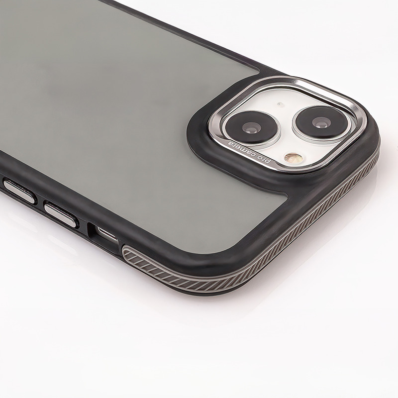 Crystal Black case for Samsung Galaxy M55 5G grey - Billede 5