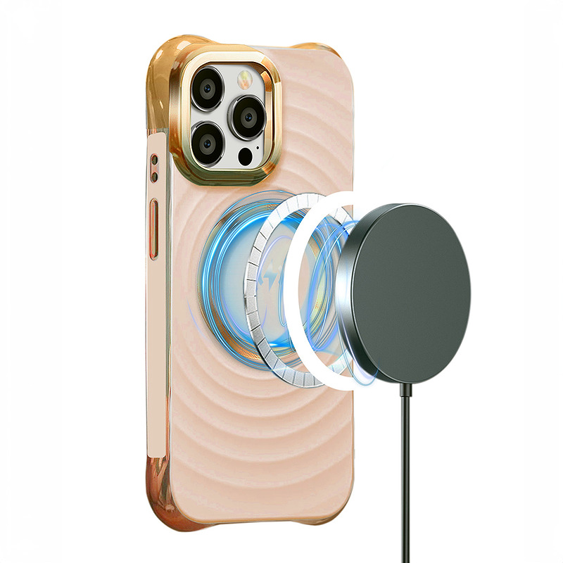 Circle Glam Mag case for iPhone 16 Plus 6,7" pink - Billede 4