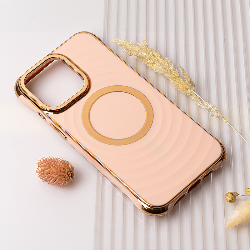 Circle Glam Mag case for iPhone 16 Plus 6,7" pink - Billede 5