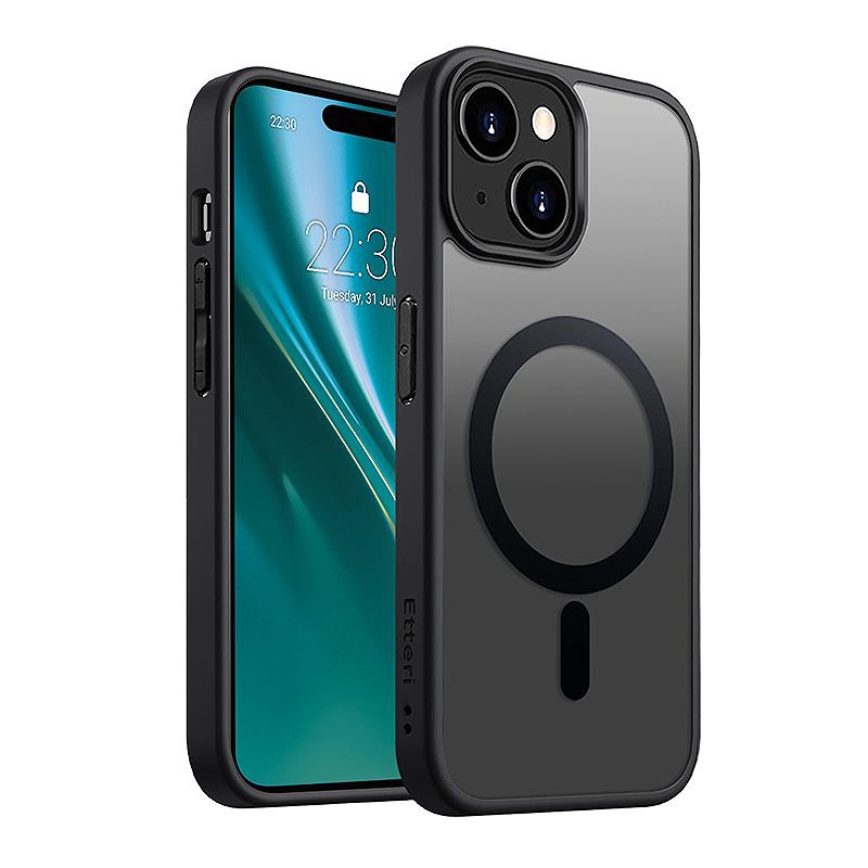 Etteri Matt Mag case for iPhone 13 6,1" black