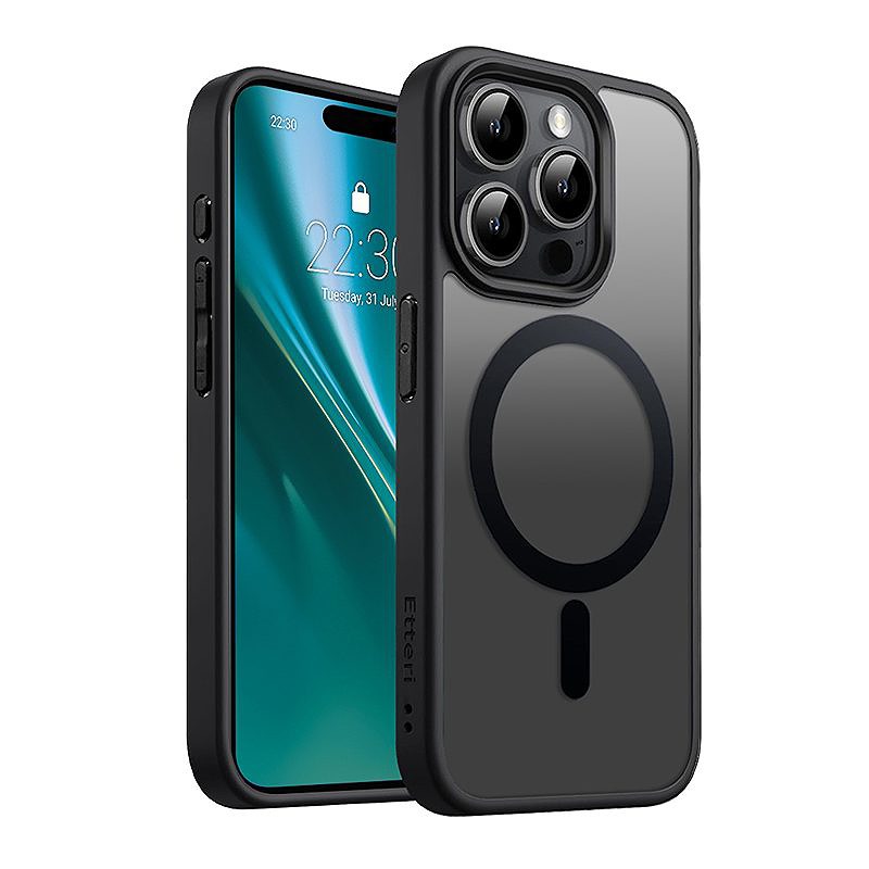 Etteri Matt Mag case for iPhone 14 Pro 6,1" black