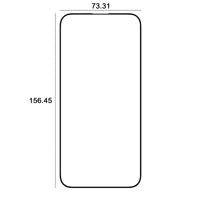 Etteri tempered glass 9D for iPhone 15 Pro Max 6,7" - Billede 2