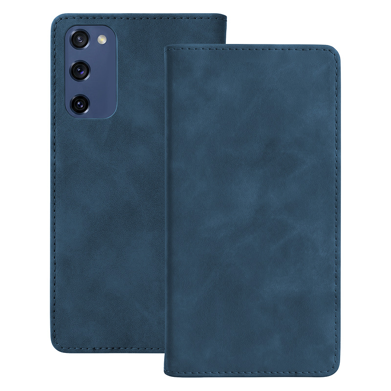 Smart Suede case for Samsung Galaxy S20 FE / S20 Lite / S20 FE 5G navy blue
