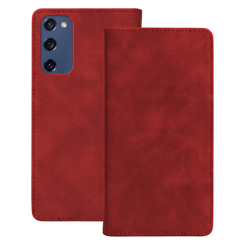 Smart Suede case for Samsung Galaxy S20 FE / S20 Lite / S20 FE 5G red