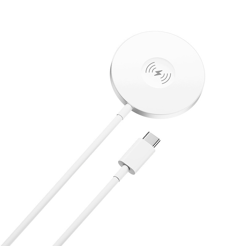 Forever MAWC-400 magnetic wireless charger 15W white 3in1 - Billede 2