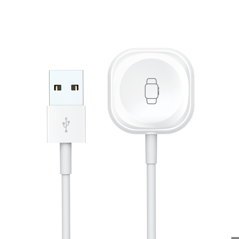 Forever MASM-100 wireless charger for AppleWatch 3W white - Billede 2