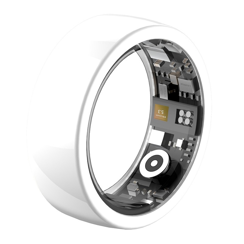 Riversong smart ring Trinity white SR01 size 8 diameter inside 18mm - Billede 2