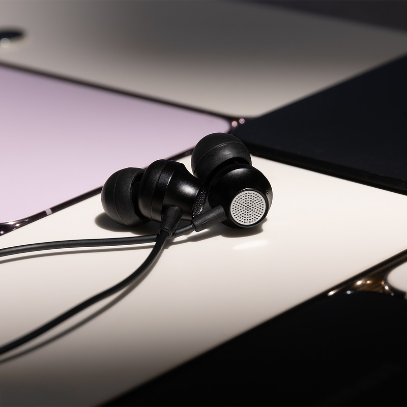 Forever wired earphones EP-02  USB-C black - Billede 4