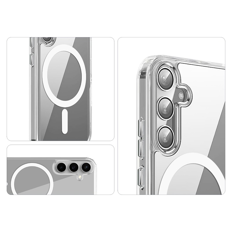Clear Guard Mag iPhone 16 Plus cover transparent - Billede 3