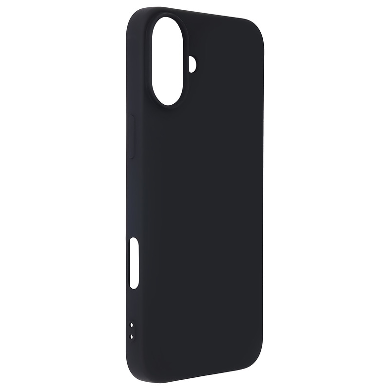 Satin Flex iPhone 16 Plus cover black - Billede 2