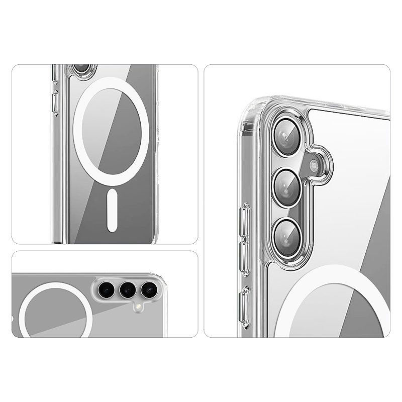 Clear Guard Mag Samsung Galaxy A54 5G cover transparent - Billede 3