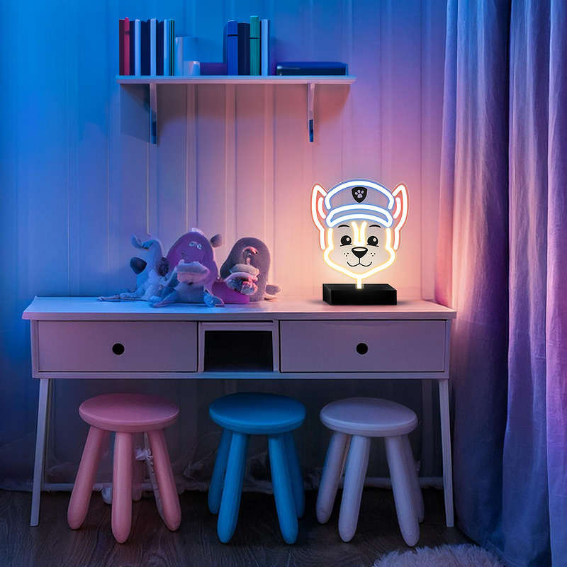 Neon LED on a stand Paw Patrol - Chase OW-120346 - Billede 3