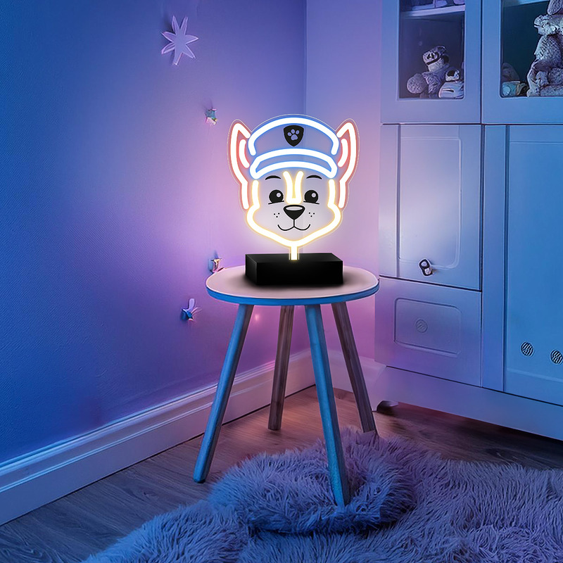 Neon LED on a stand Paw Patrol - Chase OW-120346 - Billede 5