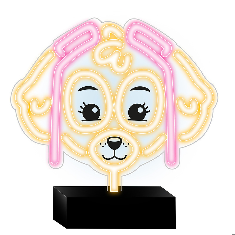 Neon LED on a stand Paw Patrol - Skye OW-120546