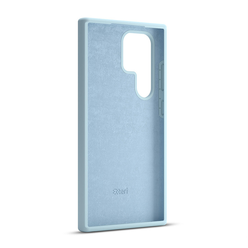 Etteri Silicone case for Samsung Galaxy S25 Ultra light blue - Billede 2
