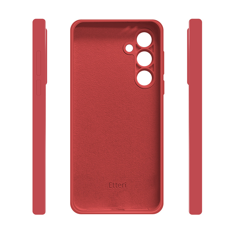 Etteri Silicone case for Samsung Galaxy S24 FE raspberry - Billede 4