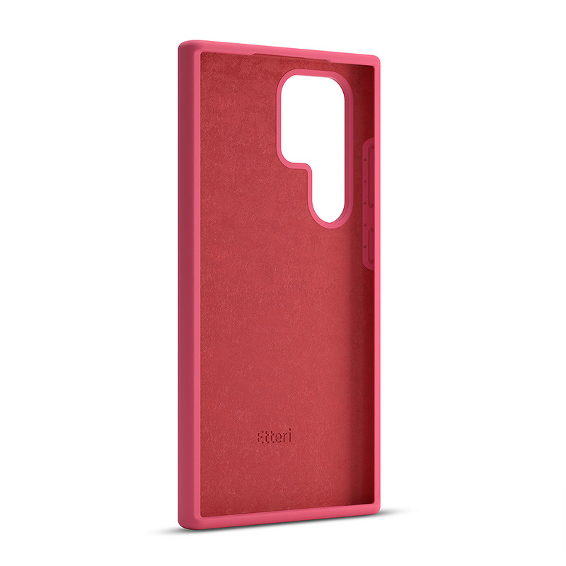 Etteri Silicone case for Samsung Galaxy S25 Ultra raspberry - Billede 2