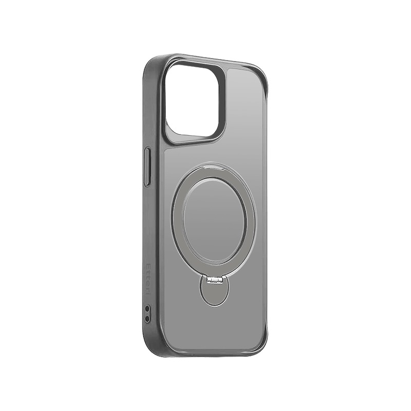Etteri Matt Mag Ring case for iPhone 12 / 12 Pro 6,1" grey - Billede 2