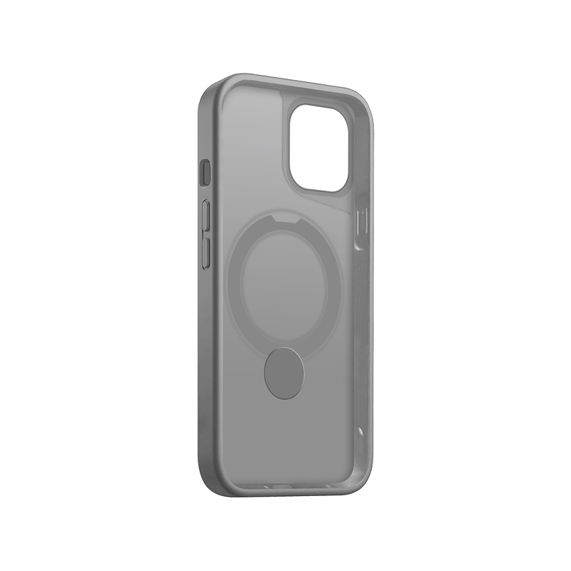 Etteri Matt Mag Ring case for iPhone 12 / 12 Pro 6,1" grey - Billede 3