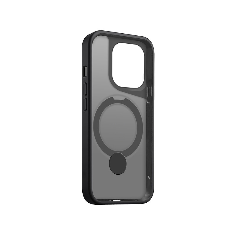 Etteri Matt Mag Ring case for iPhone 15 Pro 6,1" black - Billede 3