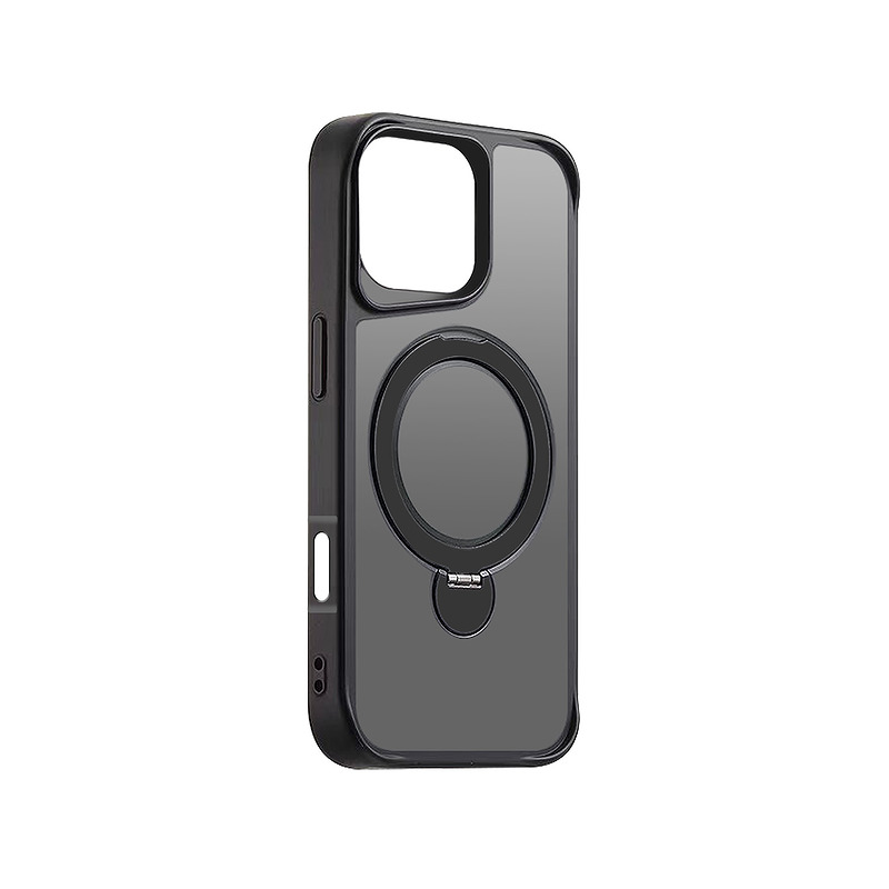 Etteri Matt Mag Ring case for iPhone 16 Pro Max 6,9" black - Billede 2