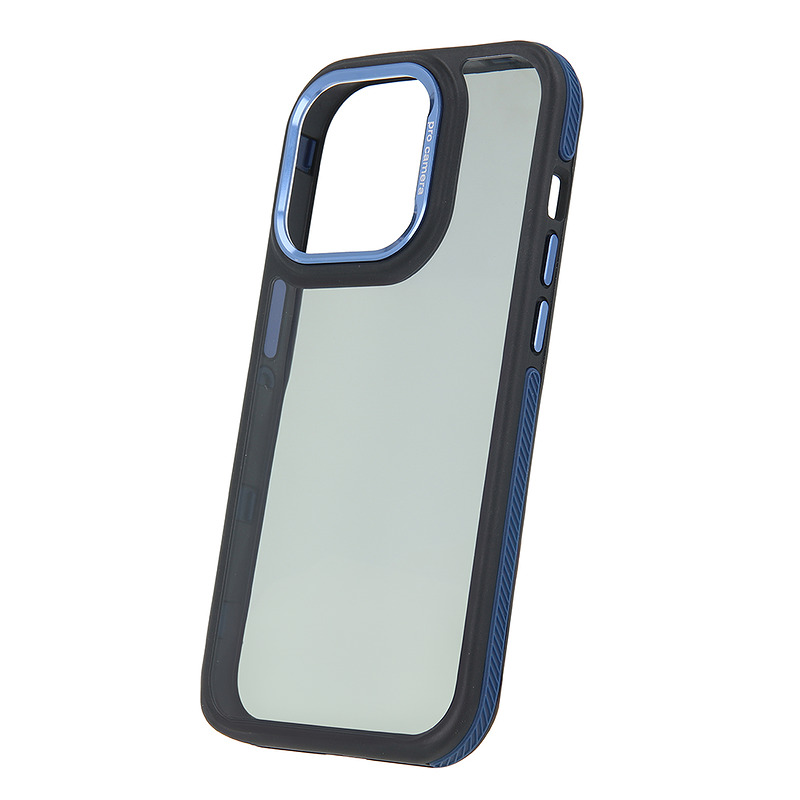 Crystal Black case for Samsung Galaxy S25 Plus blue - Billede 3