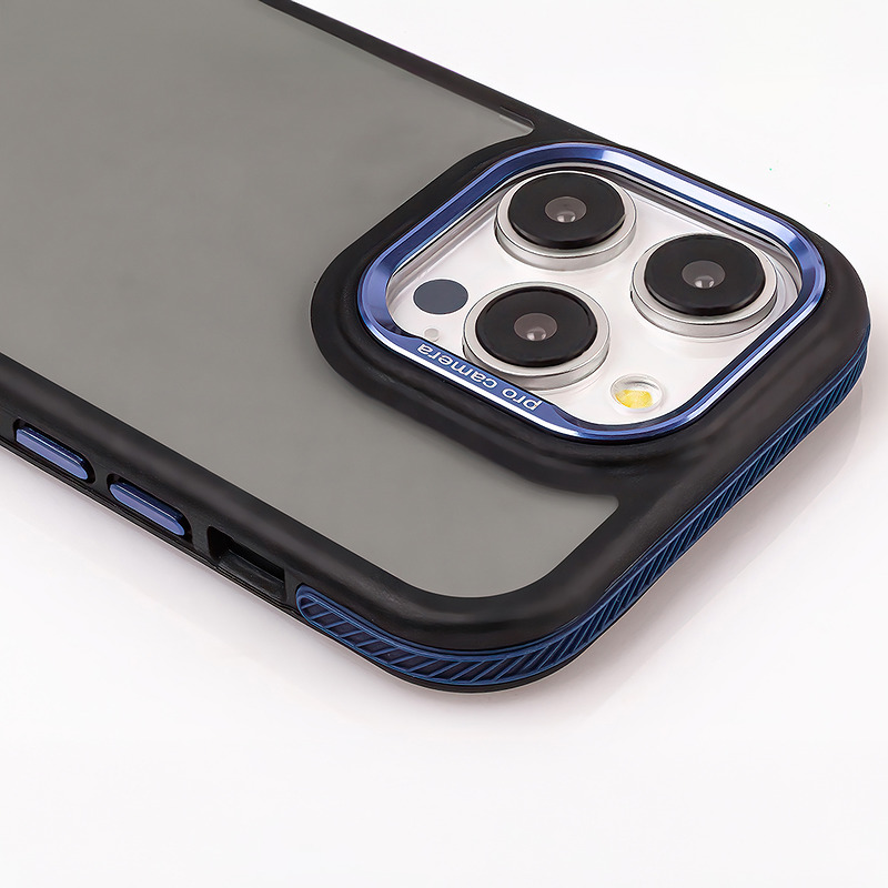 Crystal Black case for Samsung Galaxy S25 Plus blue - Billede 4