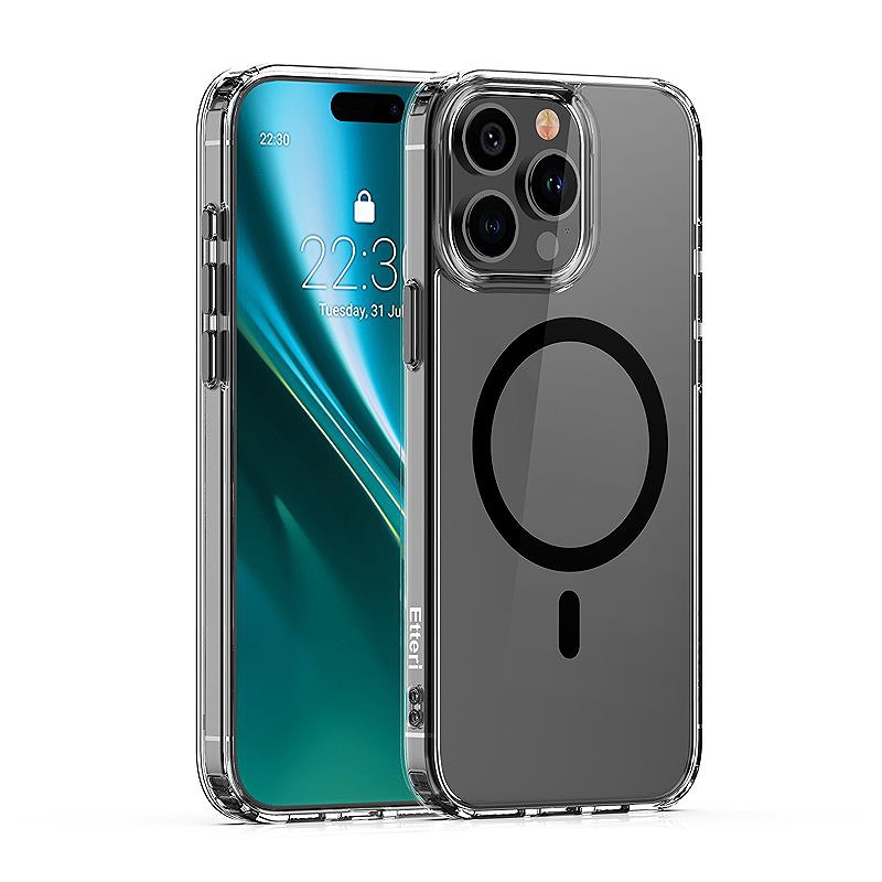 Etteri Color Mag case for iPhone 15 Pro 6,1" black