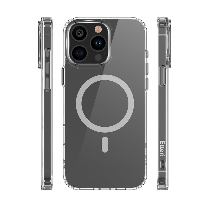 Etteri Color Mag case for iPhone 14 Pro 6,1" grey - Billede 4