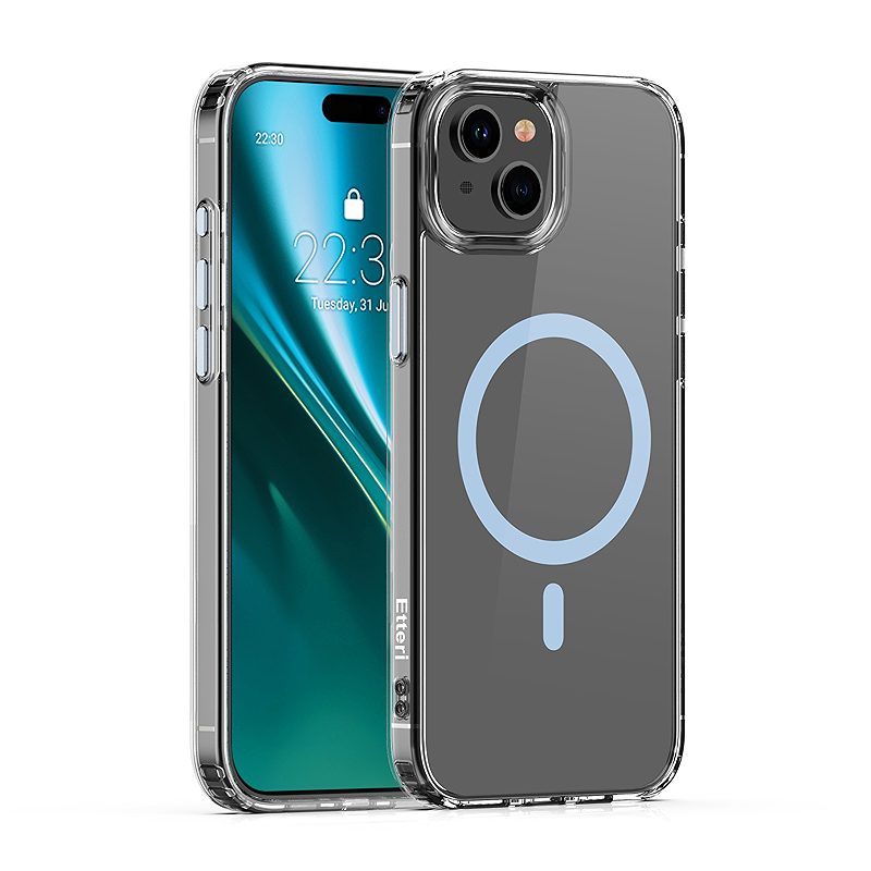Etteri Color Mag case for iPhone 13 6,1" light blue
