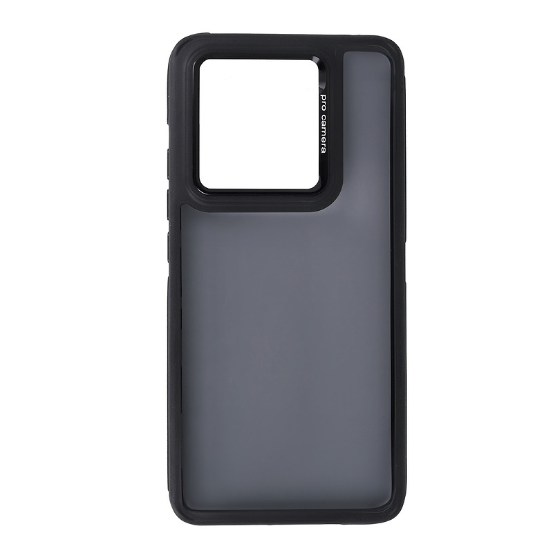 Crystal Black case for Xiaomi Redmi Note 14 5G (Global) black - Billede 2