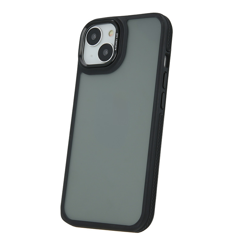 Crystal Black case for Xiaomi Redmi Note 14 5G (Global) black - Billede 3