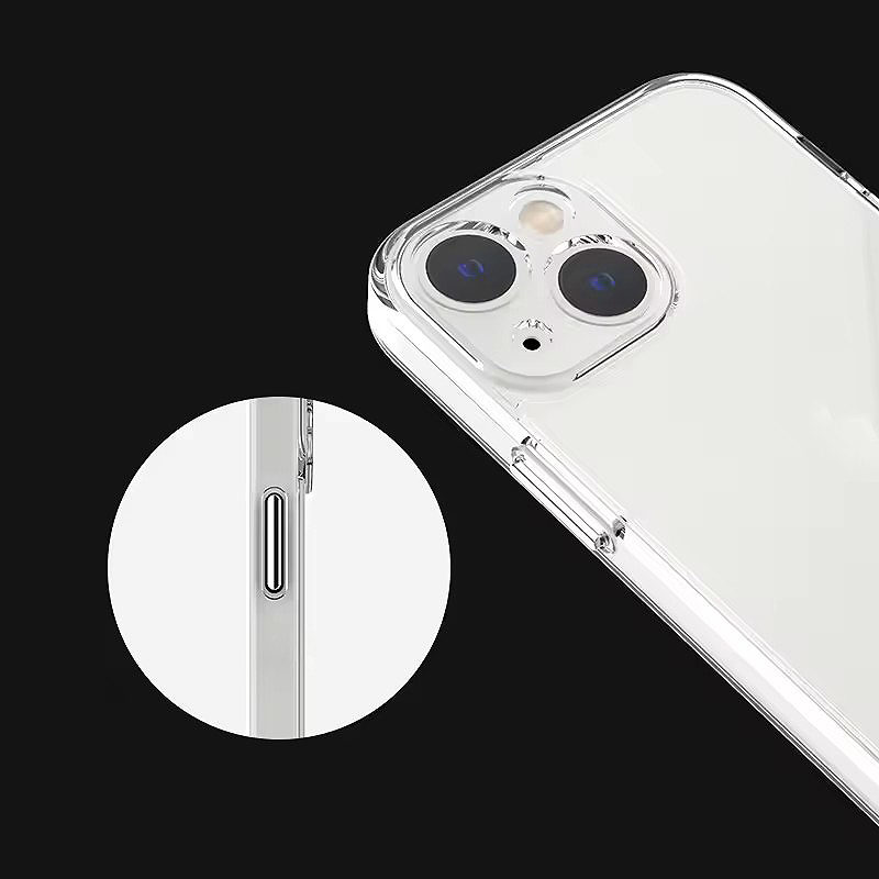 Hybrid Crystal case for Xiaomi Redmi Note 14 Pro 5G (Global) transparent - Billede 4