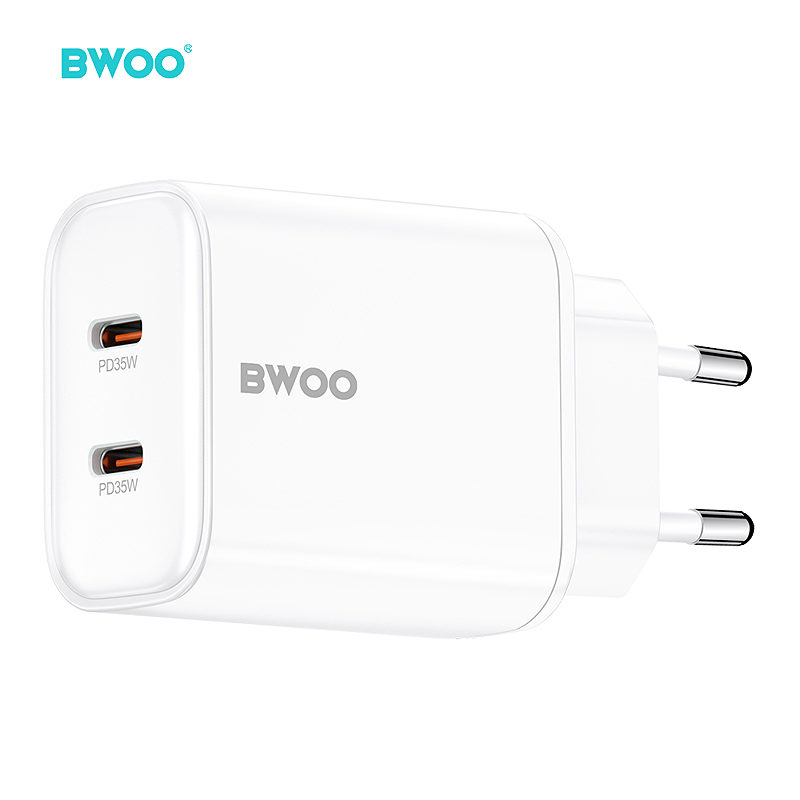 BWOO CDA206 PD 35W wall charger 1x USB-C port white - Billede 2