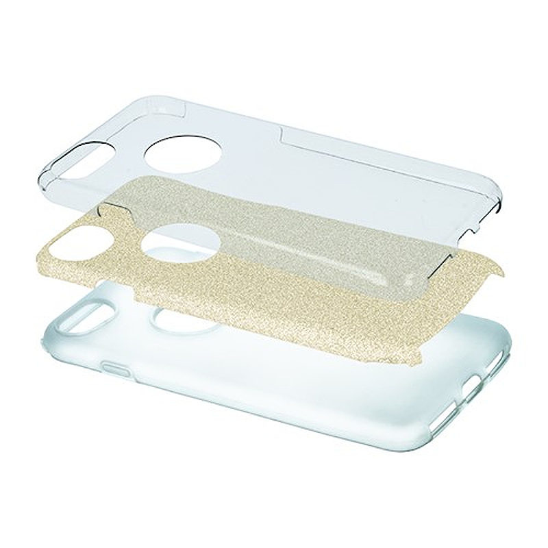 Glitter 3in1 case for Samsung Galaxy A26 gold - Billede 5