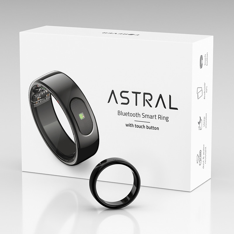 Forever Smart ring Astral SR-100 black size 9 - Billede 5
